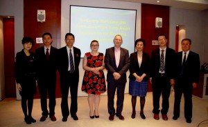Reprezentacja EAFBE na spotkaniu z Tianjin Municipal Health and Family Planning Commission