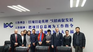 Spotkanie z Departamentem Promocji Inwestycji Dystryktu Binhai w Tianjinie